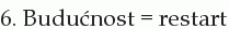 6. Budućnost = restart 6. Budućnost = restart
